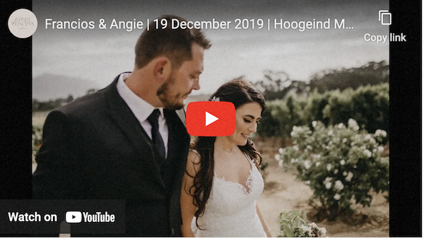Francois & Angie's Wedding
